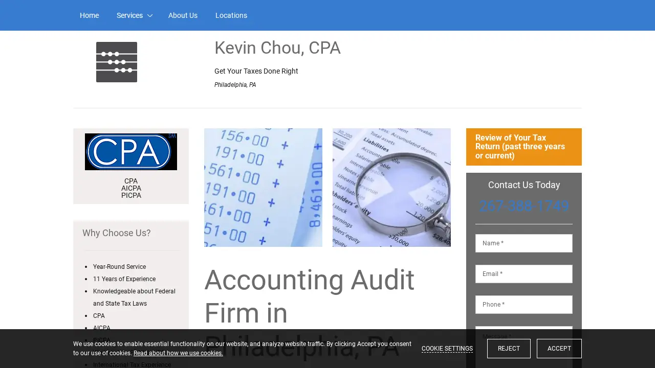 Kevin Chou, CPA page