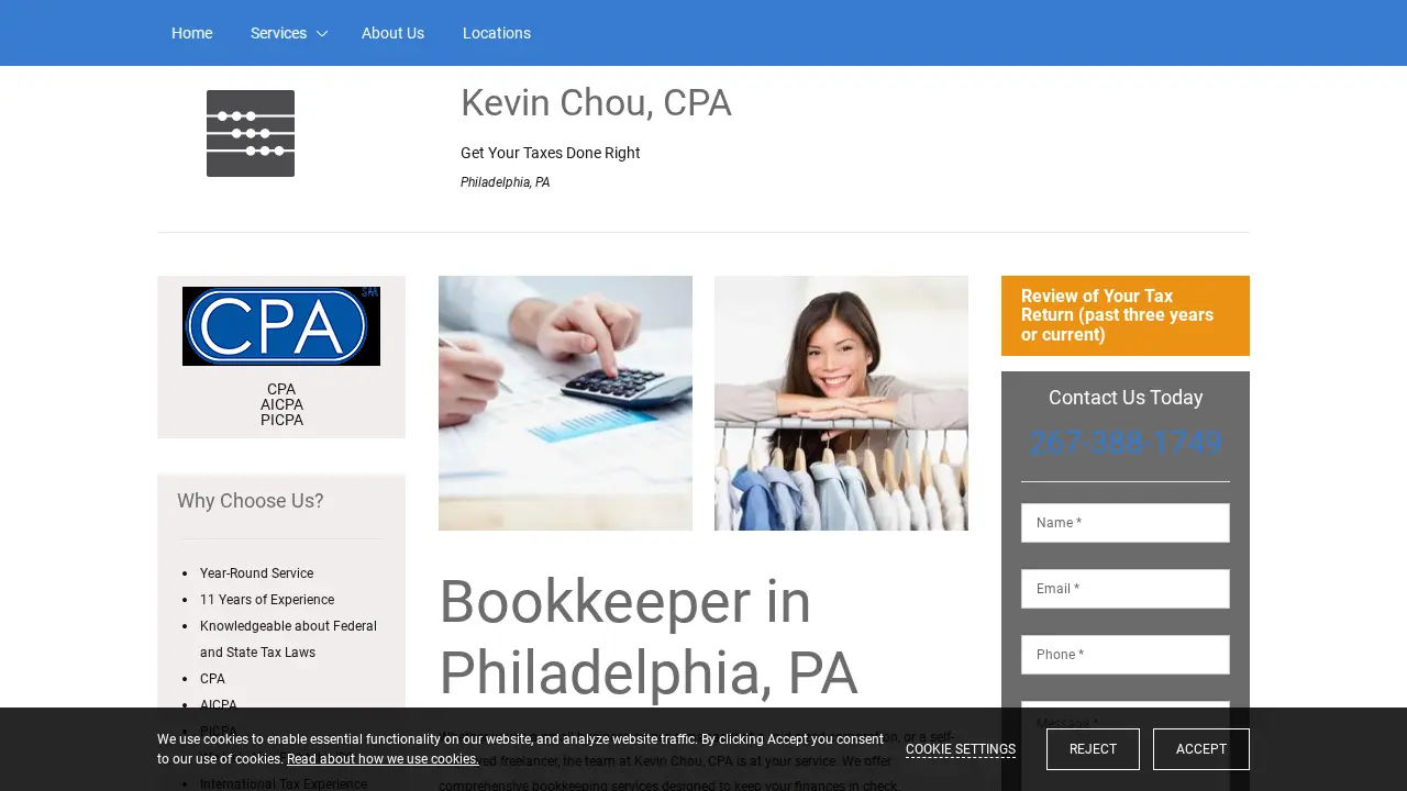 Kevin Chou, CPA page