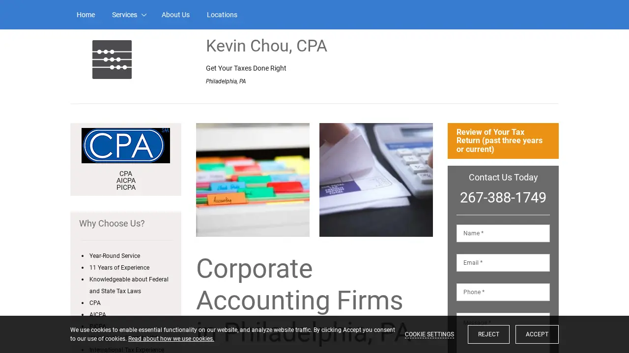 Kevin Chou, CPA page