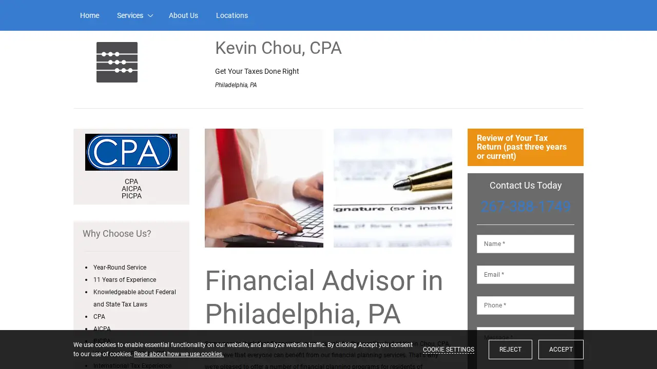 Kevin Chou, CPA page