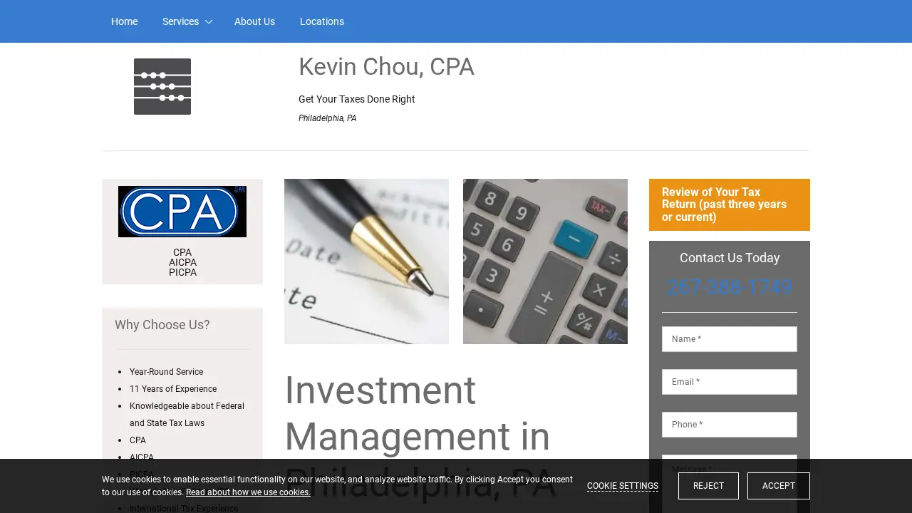 Kevin Chou, CPA page