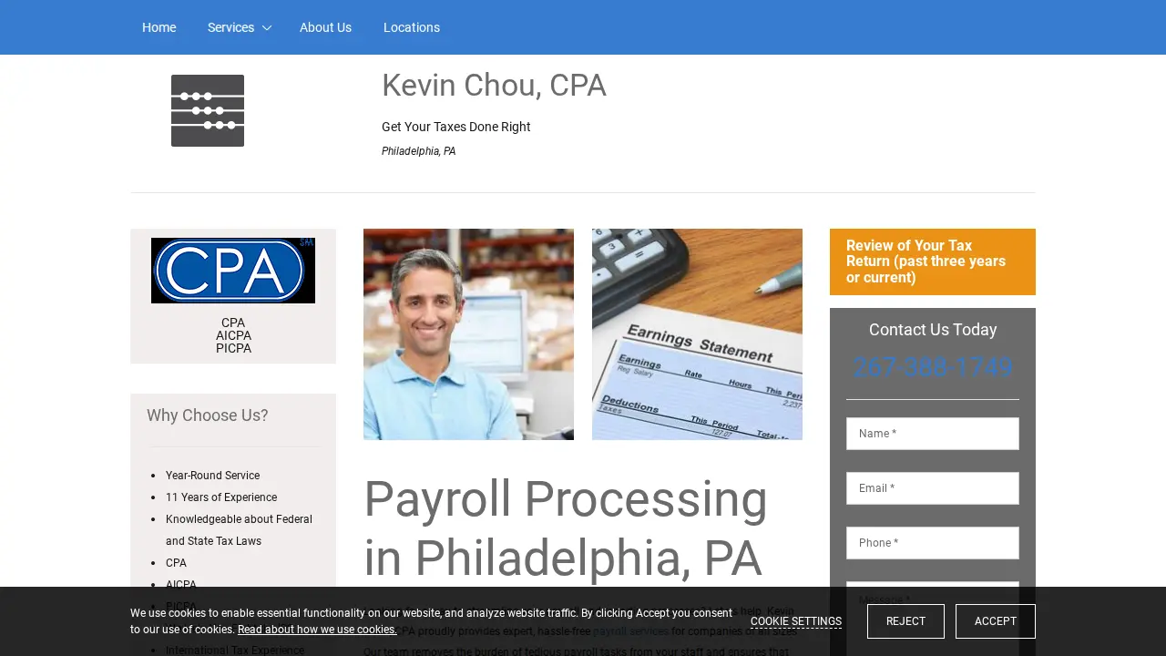 Kevin Chou, CPA page