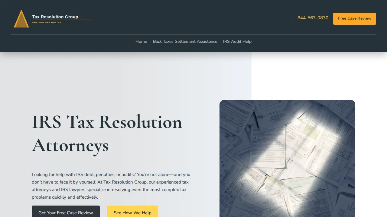 Tax Resolution Experts
