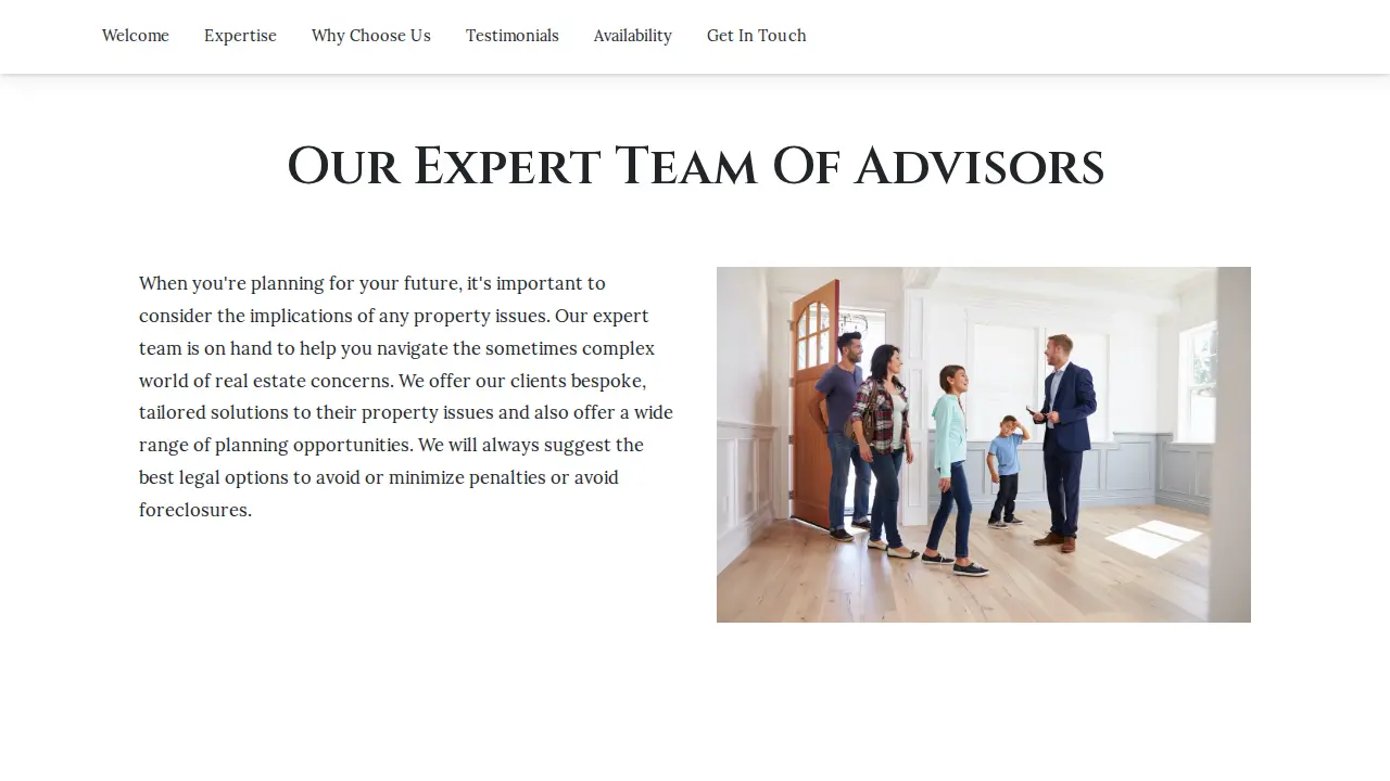 Tax Sale Help of America page