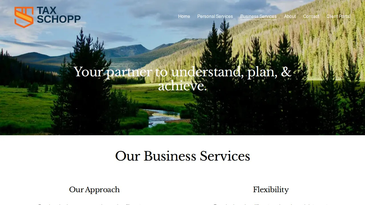 Tax Schopp page