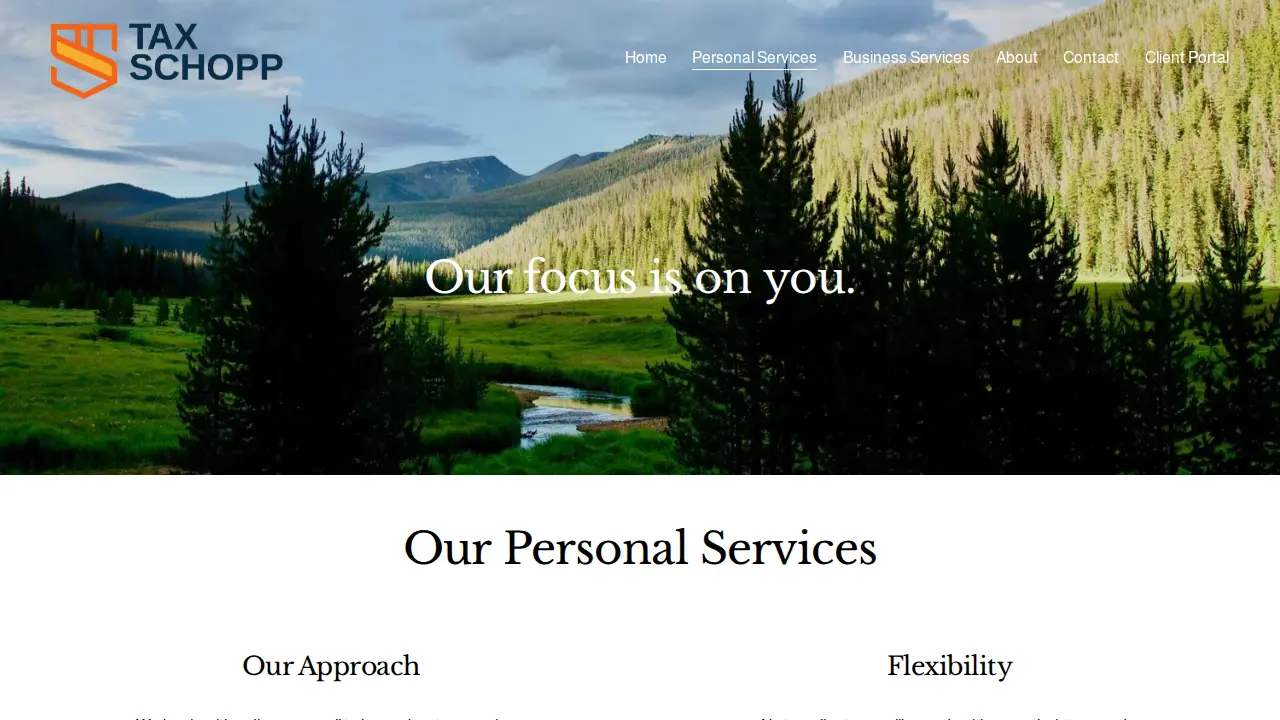 Tax Schopp page