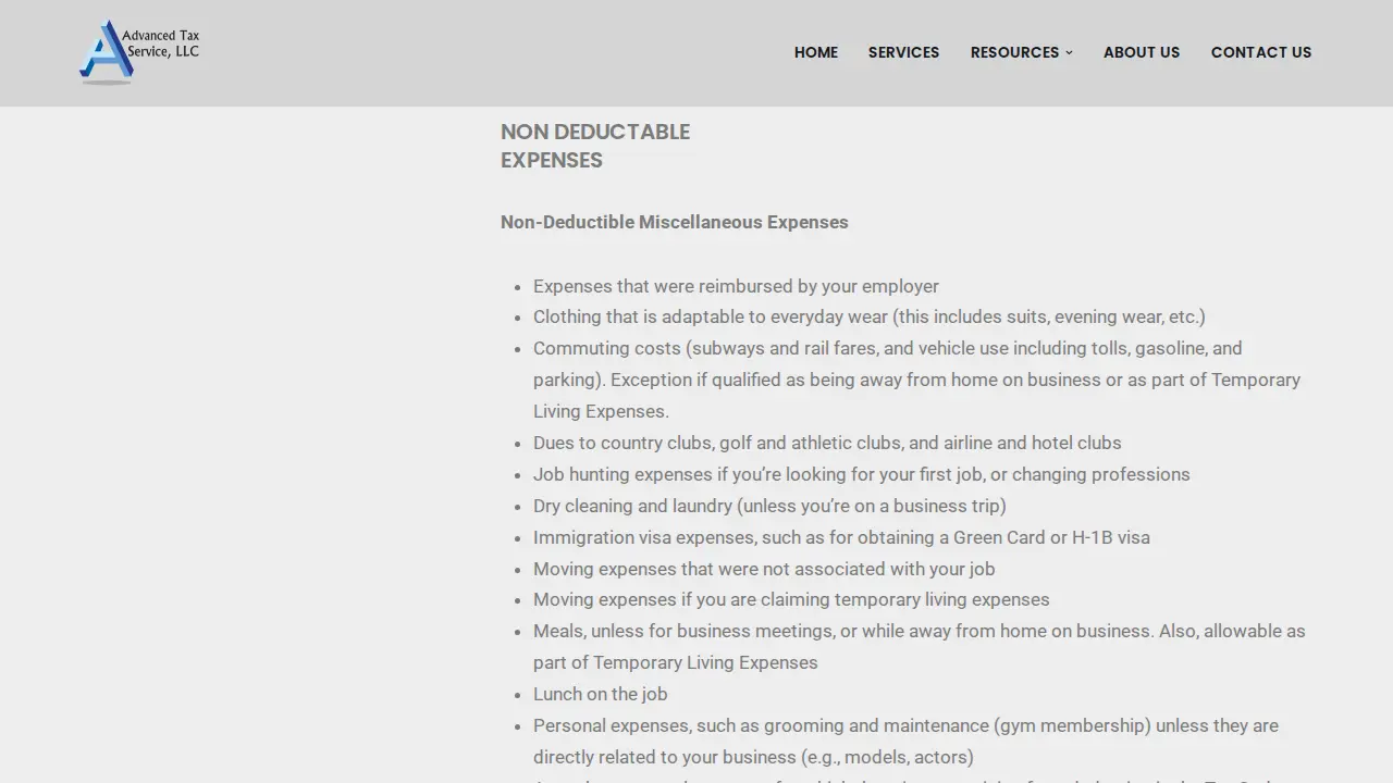Advanced Tax Service, LLC page
