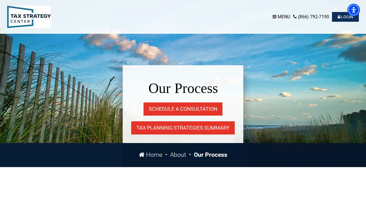 Tax Strategy Center page