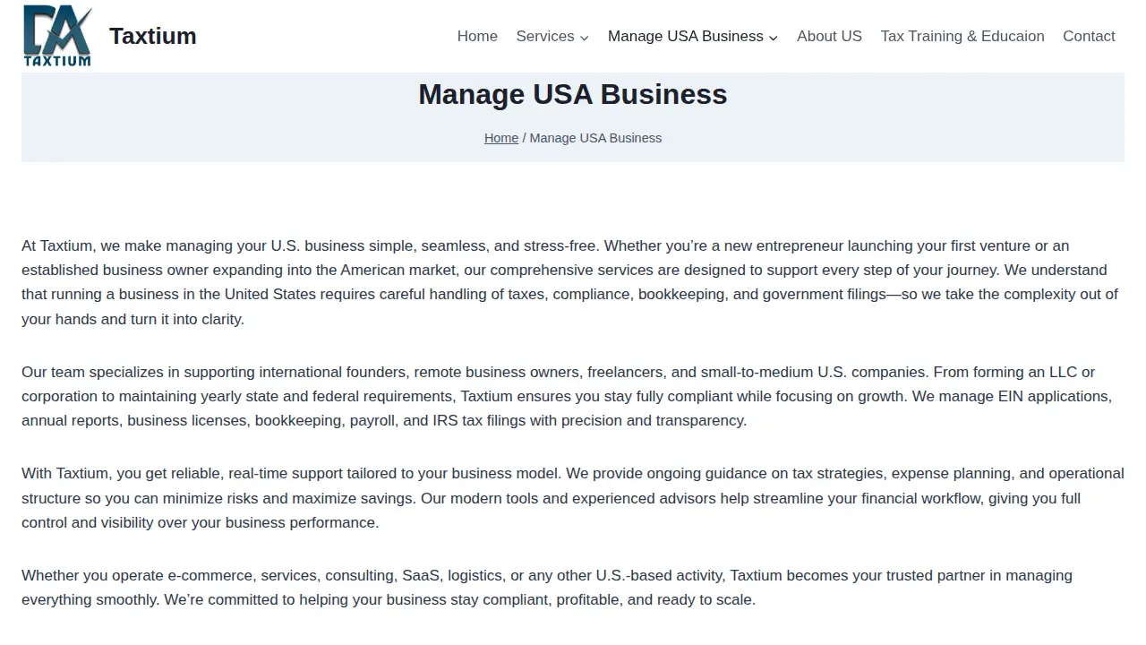 Taxtium page