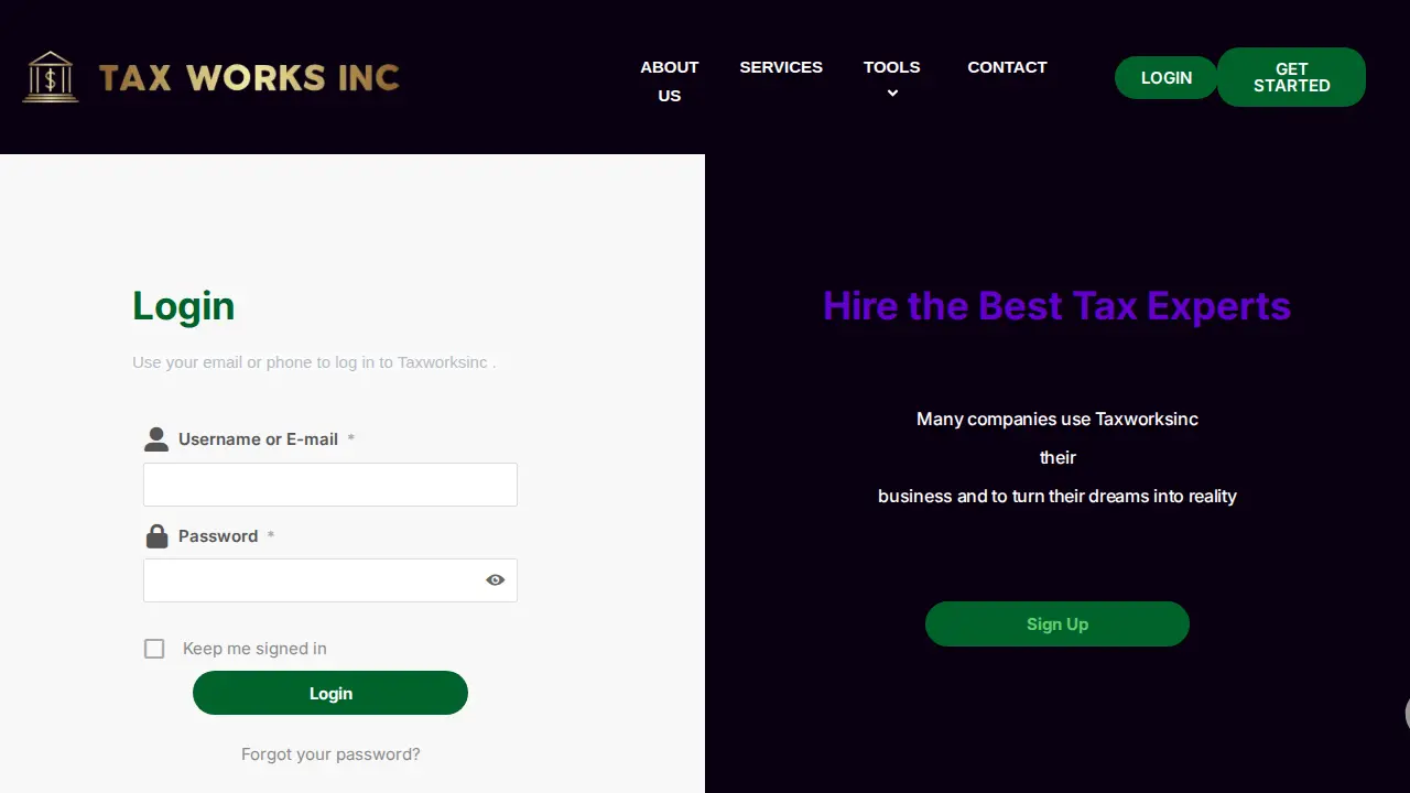 Tax & Insurance Works Brokerage Corp. page