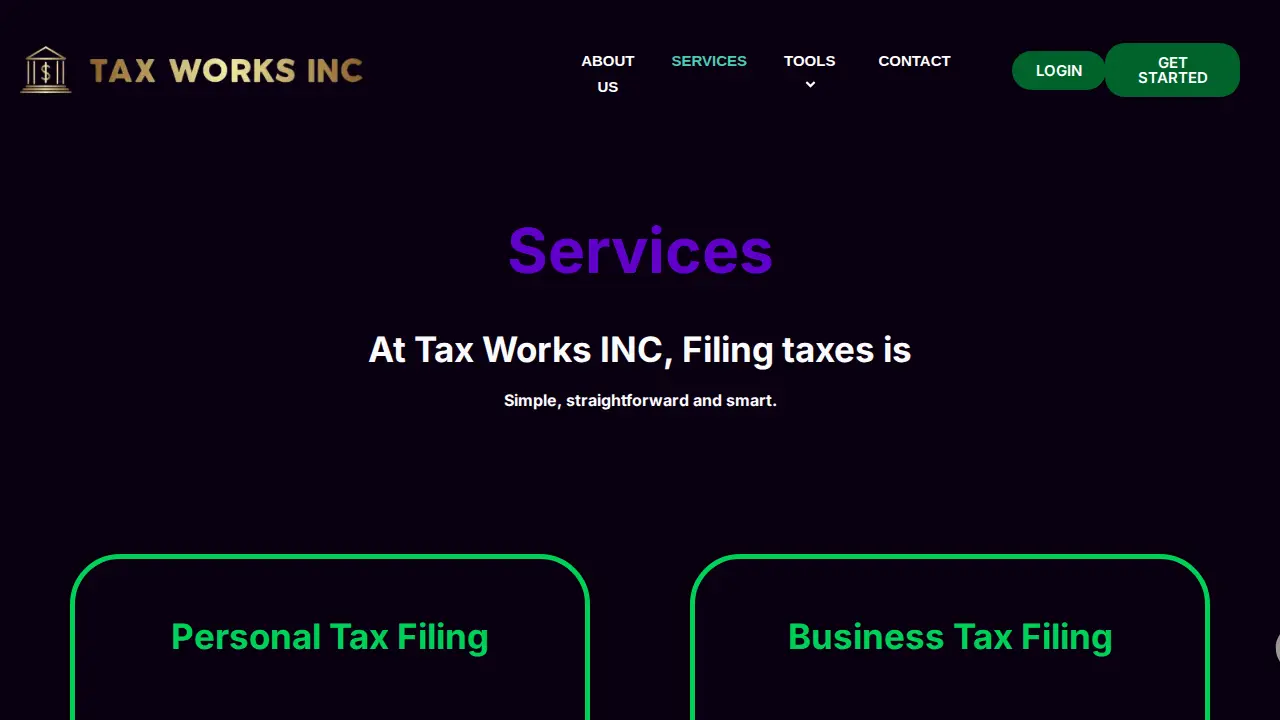 Tax & Insurance Works Brokerage Corp. page