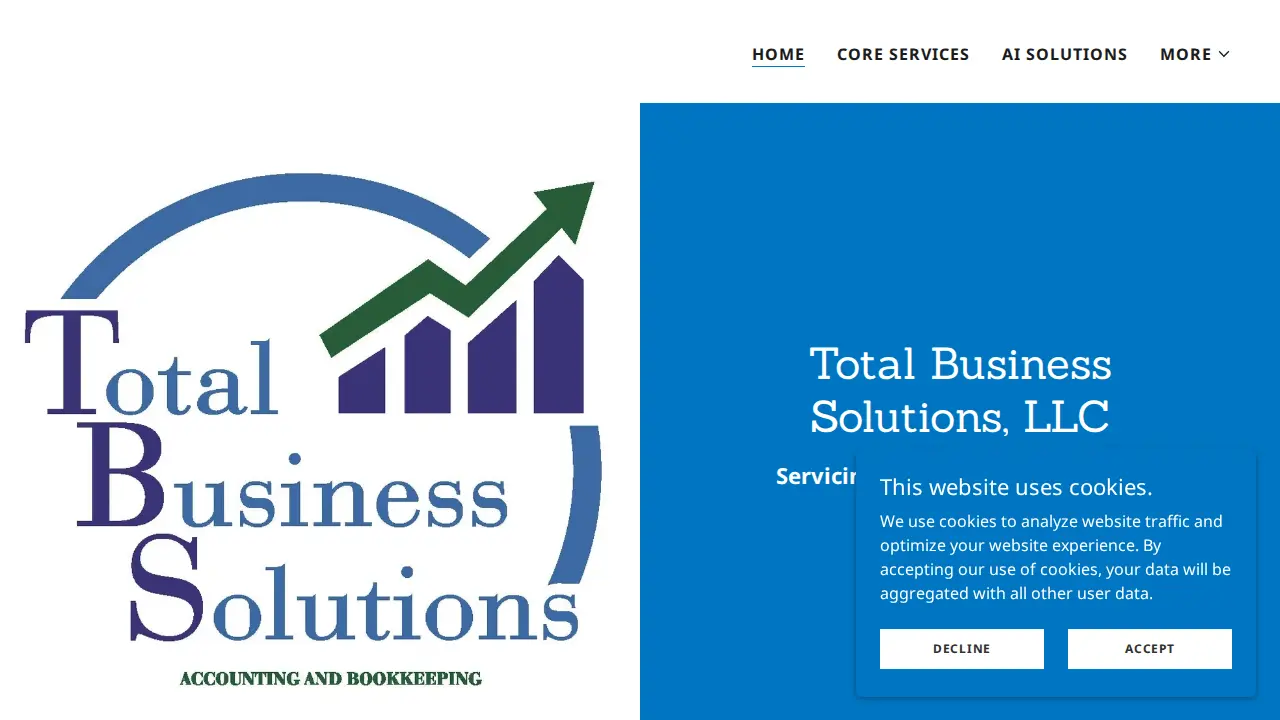 Total Business Solutions, LLC website