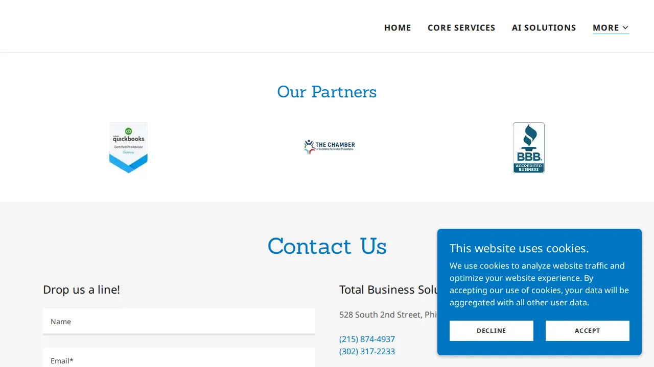 Total Business Solutions, LLC page