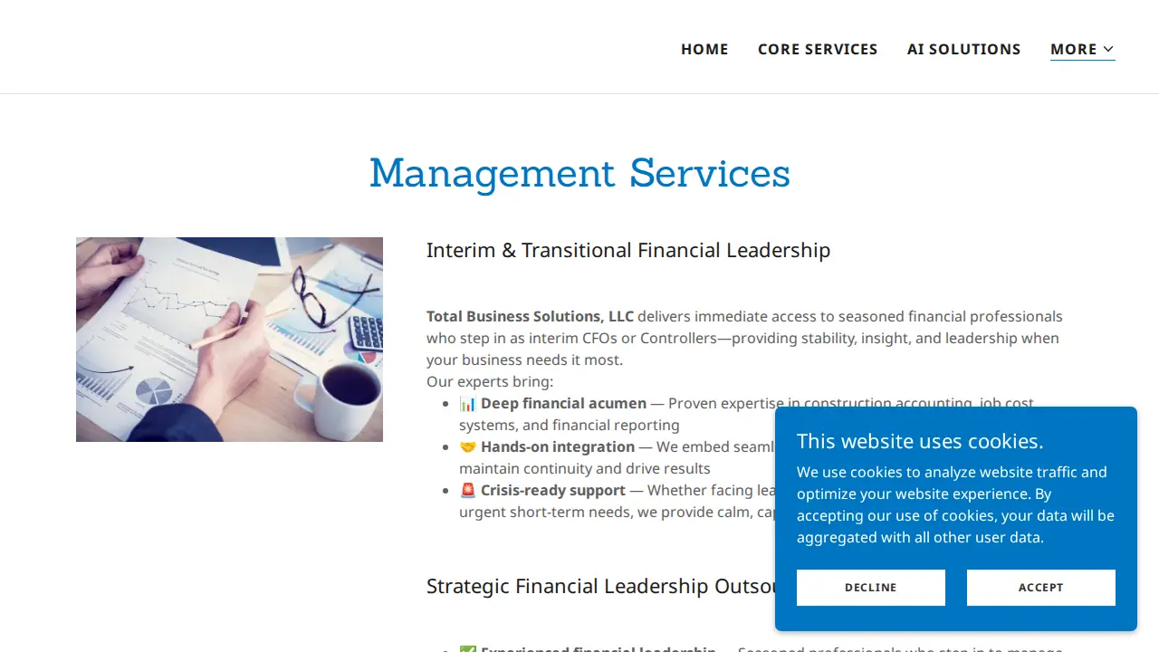 Total Business Solutions, LLC page