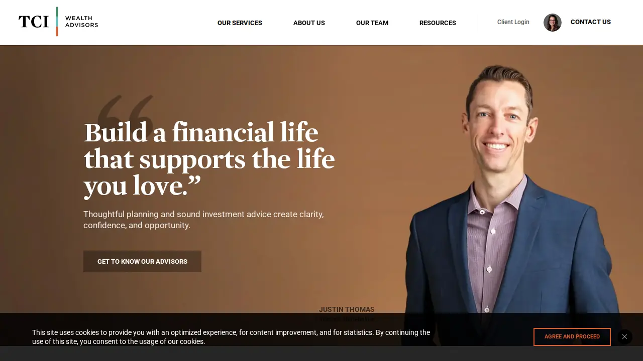 TCI Wealth Advisors page