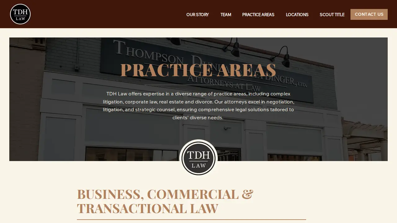 Thompson, Dunlap & Heydinger, Ltd. page