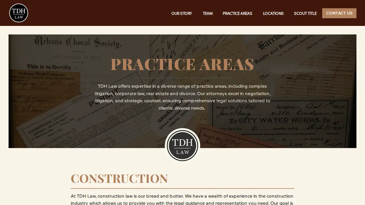 Thompson, Dunlap & Heydinger, Ltd. page