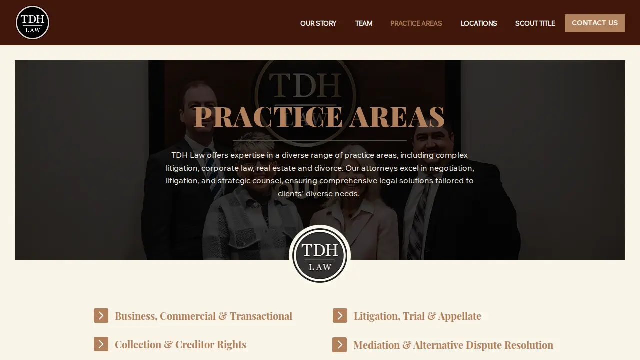 Thompson, Dunlap & Heydinger, Ltd. page