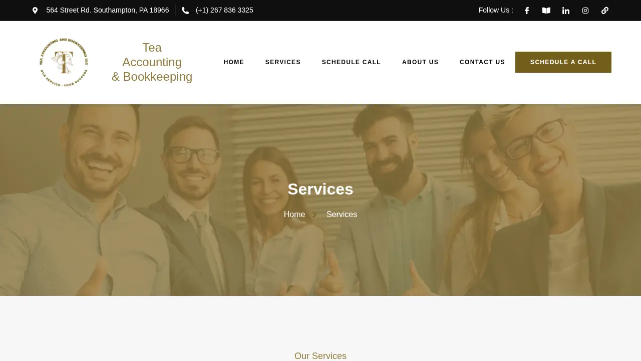 Tea Accounting and Bookkeeping, LLC page