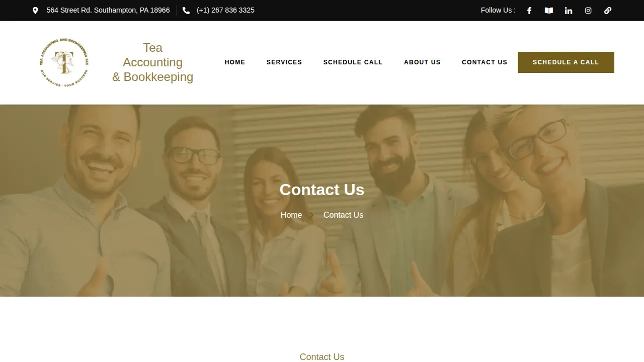 Tea Accounting and Bookkeeping, LLC page