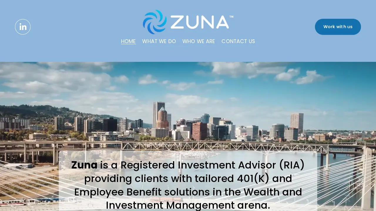 Zuna - Financial Strategy & Employee Benefits