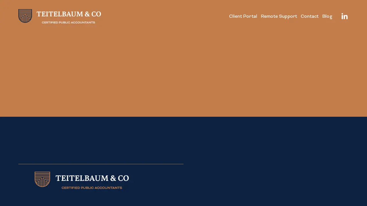 Teitelbaum & Co. CPA page