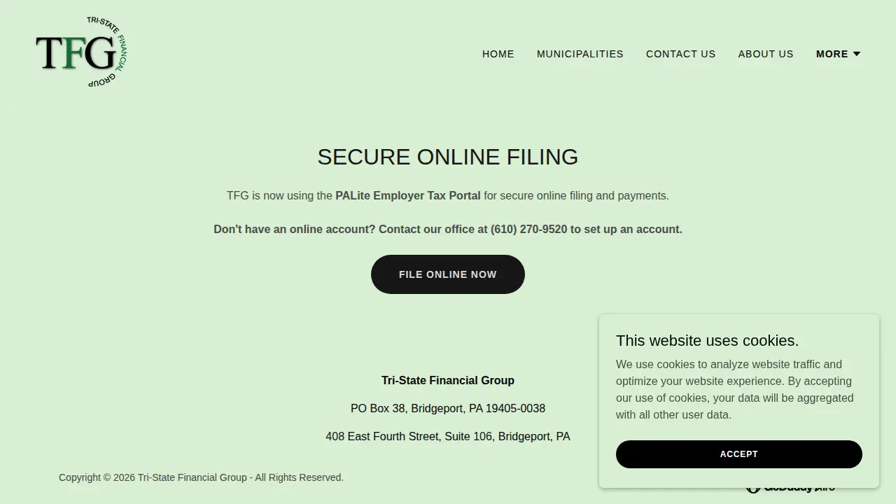 Tristate Financial Group page