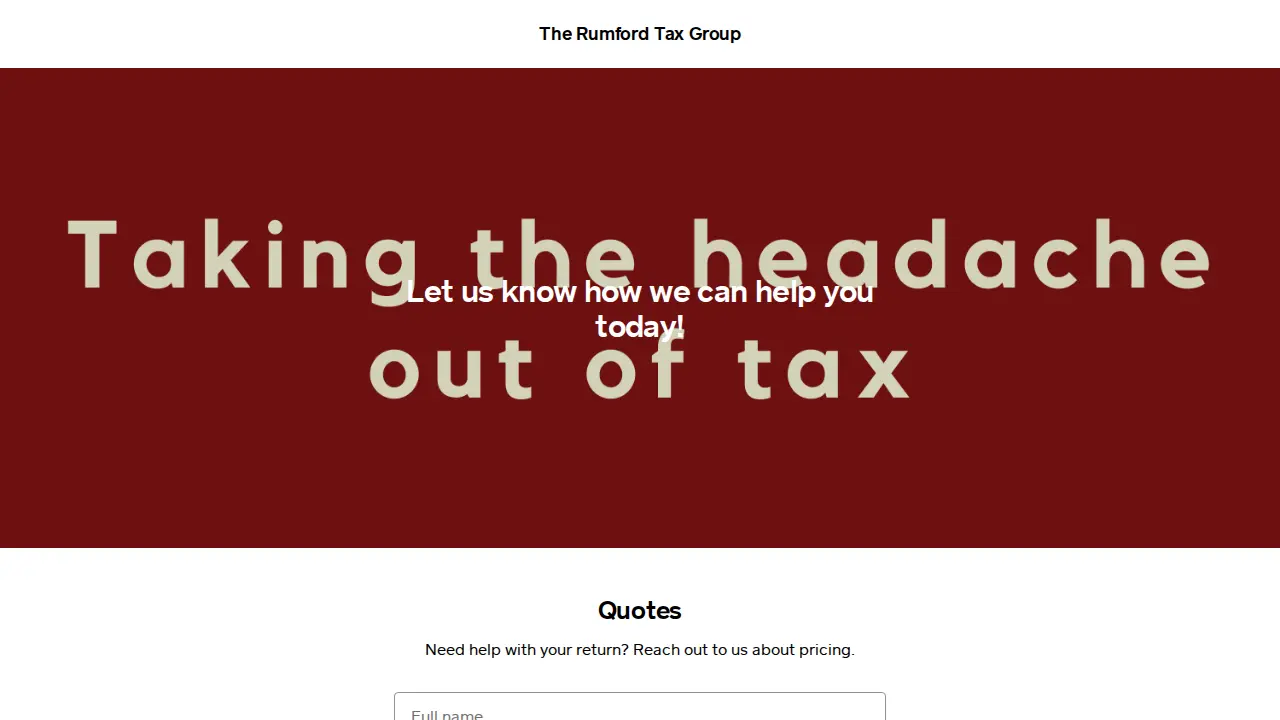 Rumford Tax Group