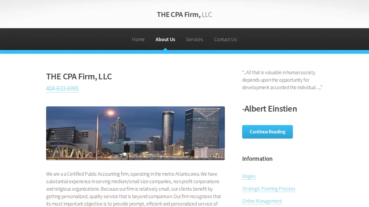 The CPA Firm LLC page