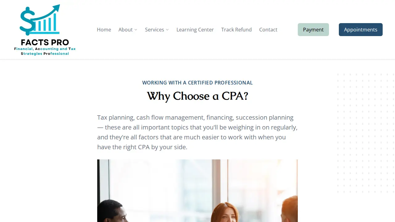 FACTS PRO page