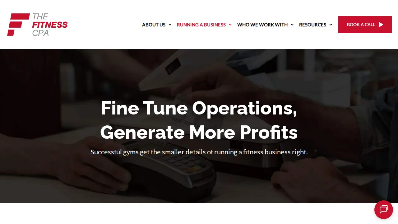 The Fitness CPA page