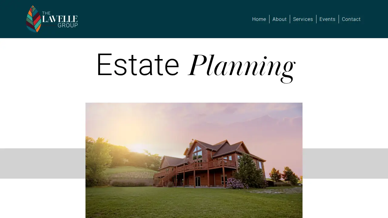 The Lavelle Group - Five Rings Financial page