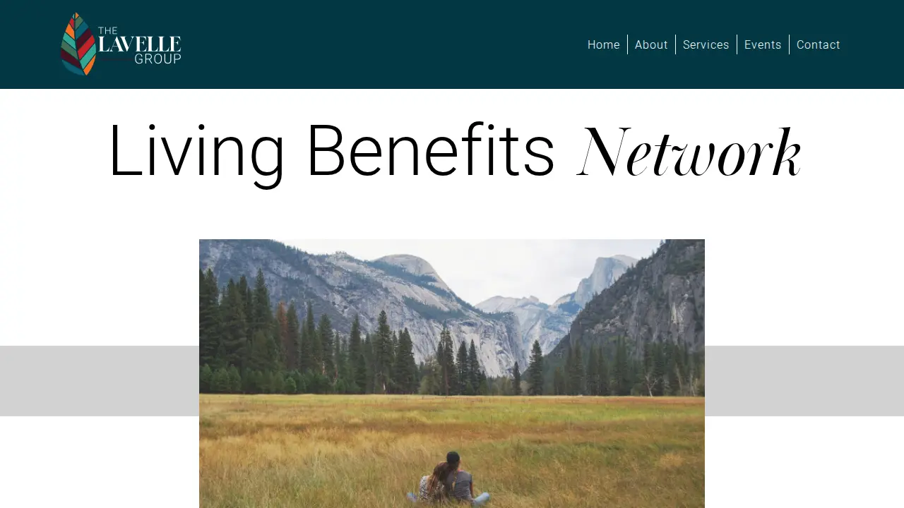 The Lavelle Group - Five Rings Financial page