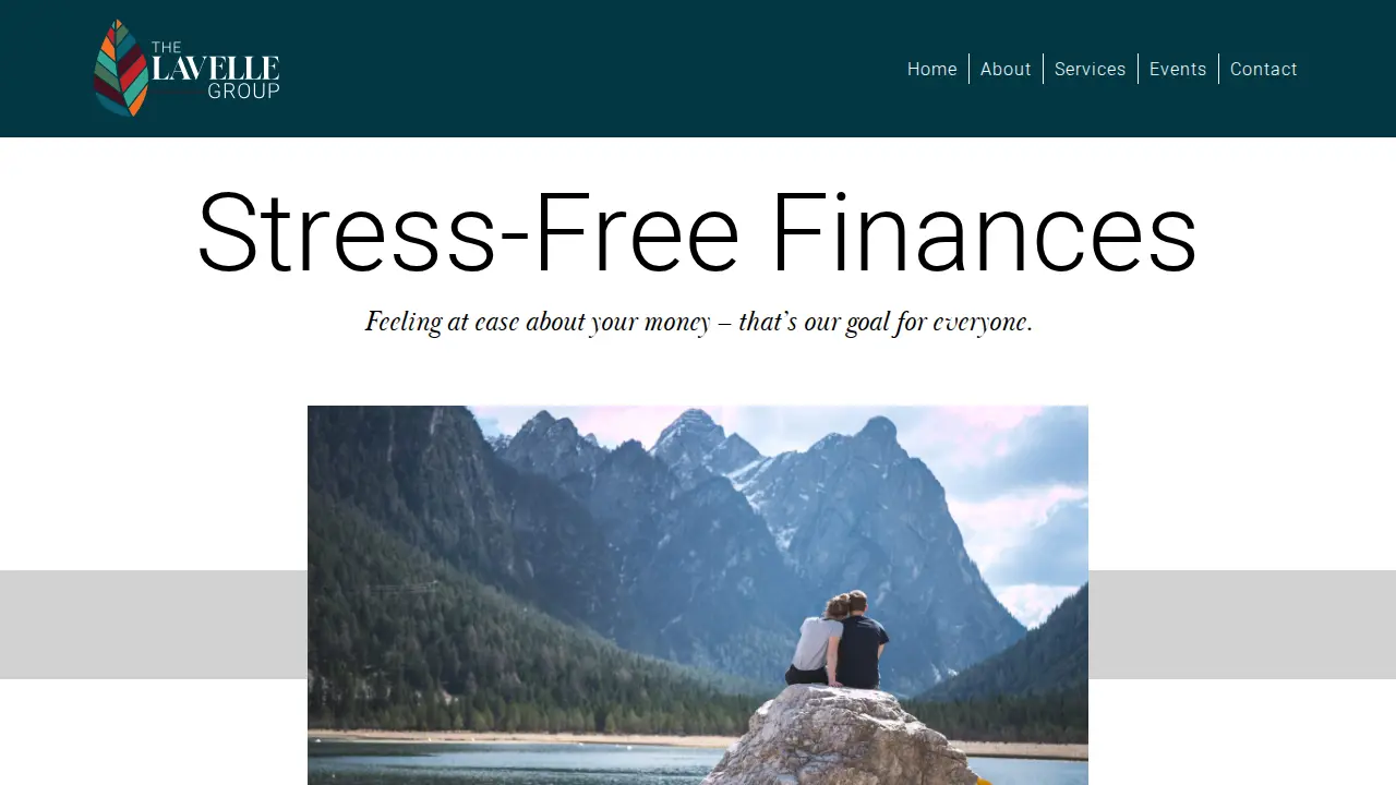 The Lavelle Group - Five Rings Financial page