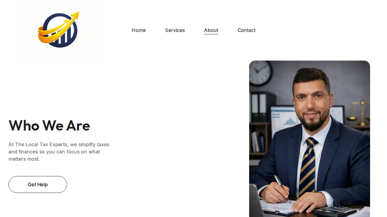 The Local Tax Experts page