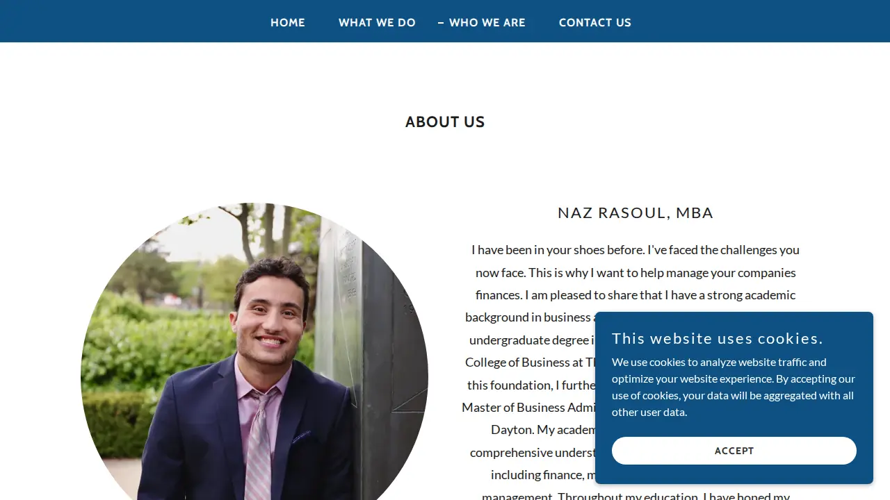 NNR Bookkeeping page