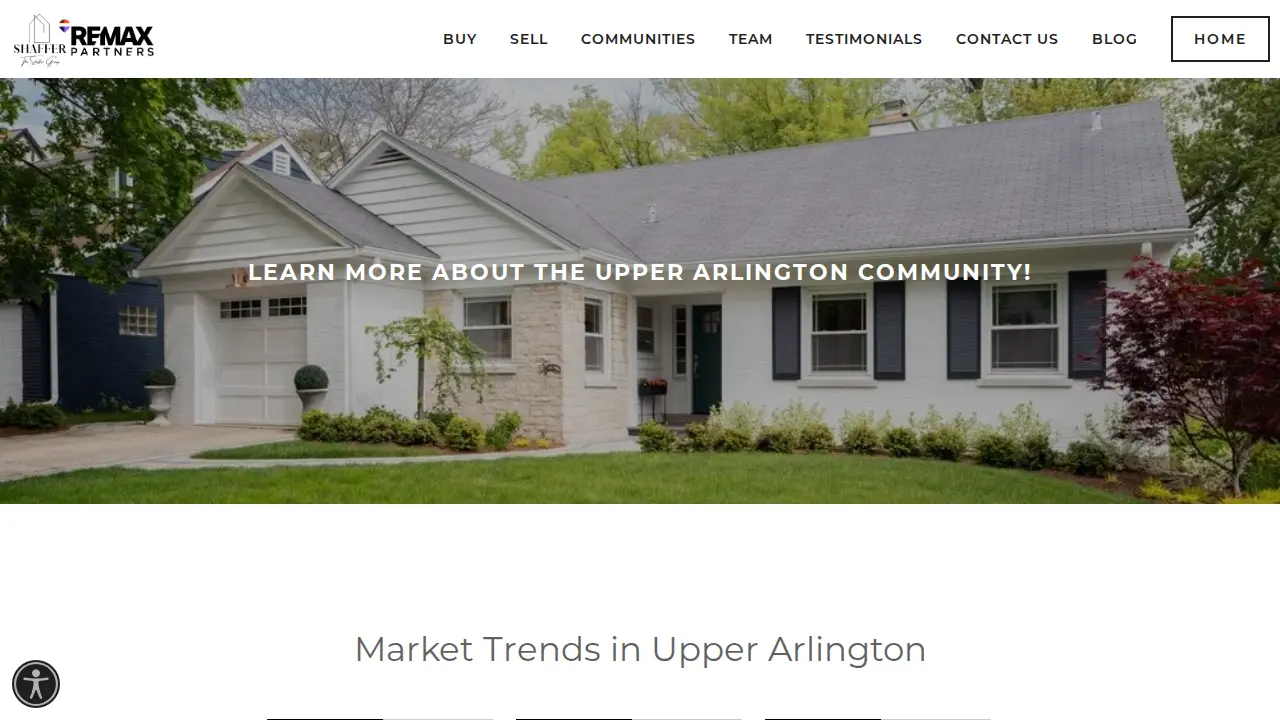 The Shaffer Group Real Estate Agents Central Ohio page
