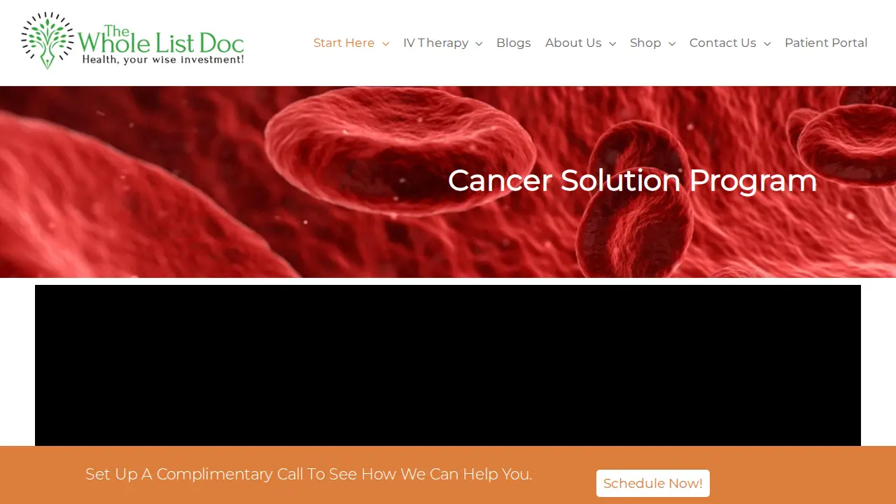 The Whole List Doc | Functional Medicine | IV Therapy | Columbus OH page