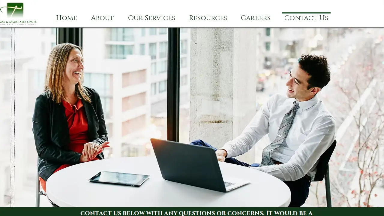 Thomas & Associates CPA page