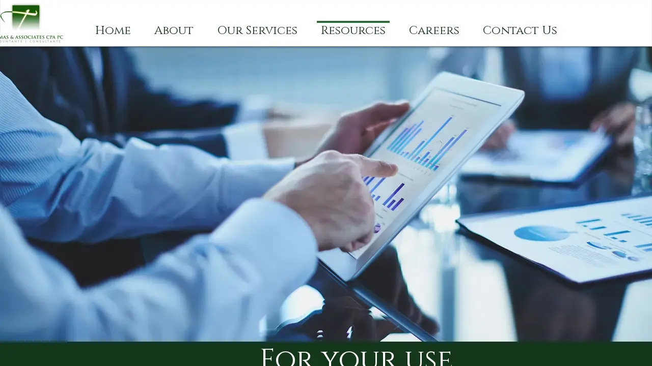 Thomas & Associates CPA page