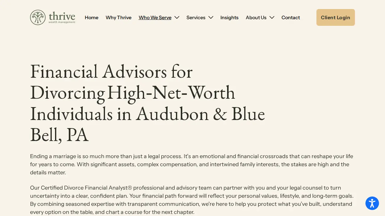 Thrive Wealth Management, LLC page