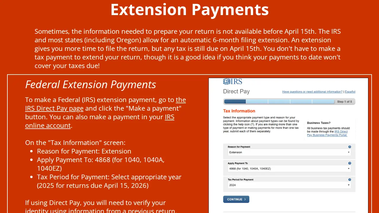 Thunderegg Accounting LLC page