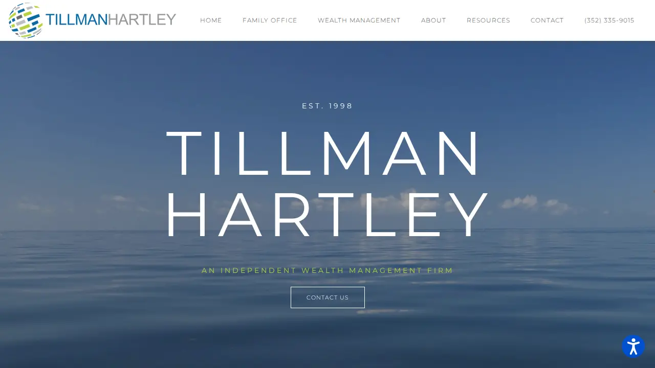 Tillman Hartley LLC website