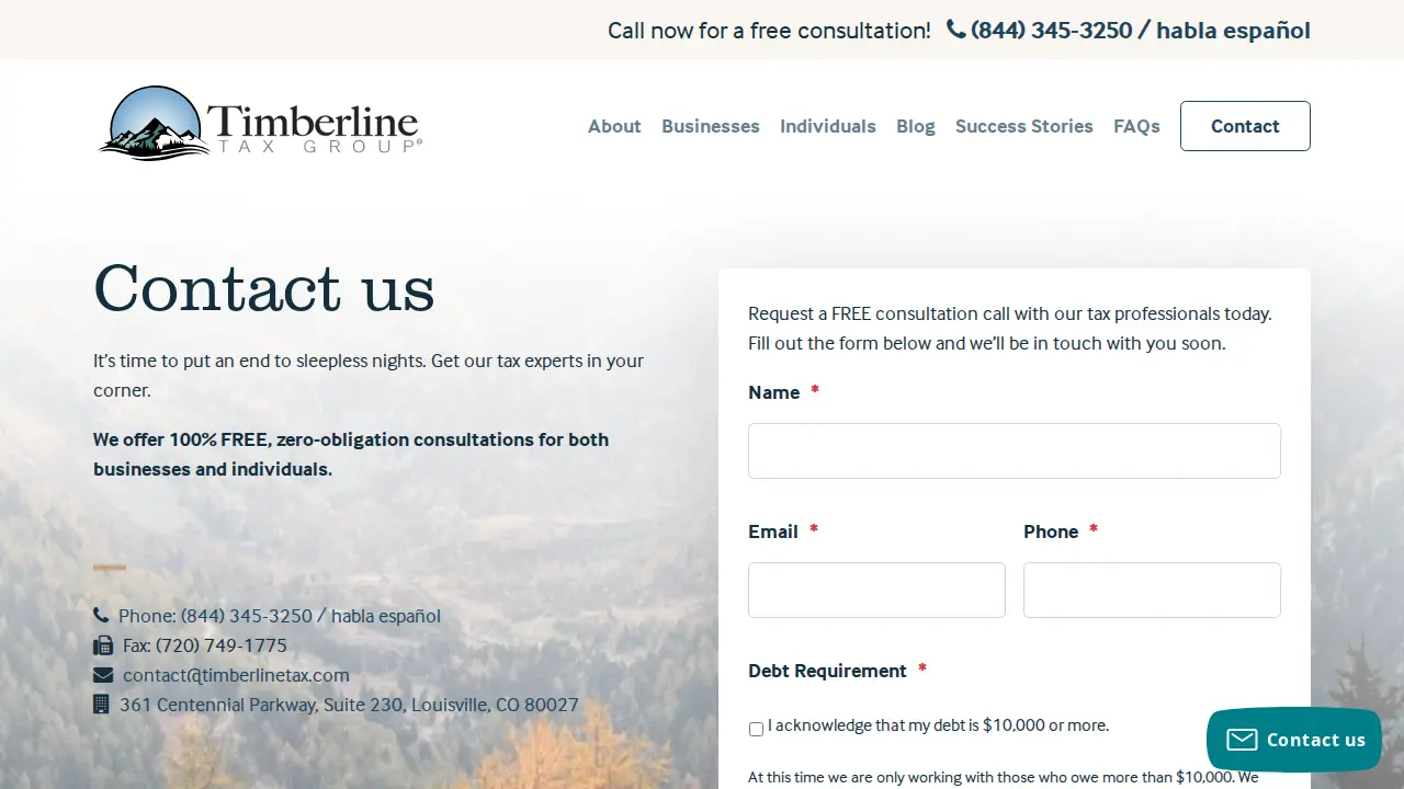 Timberline Tax Group