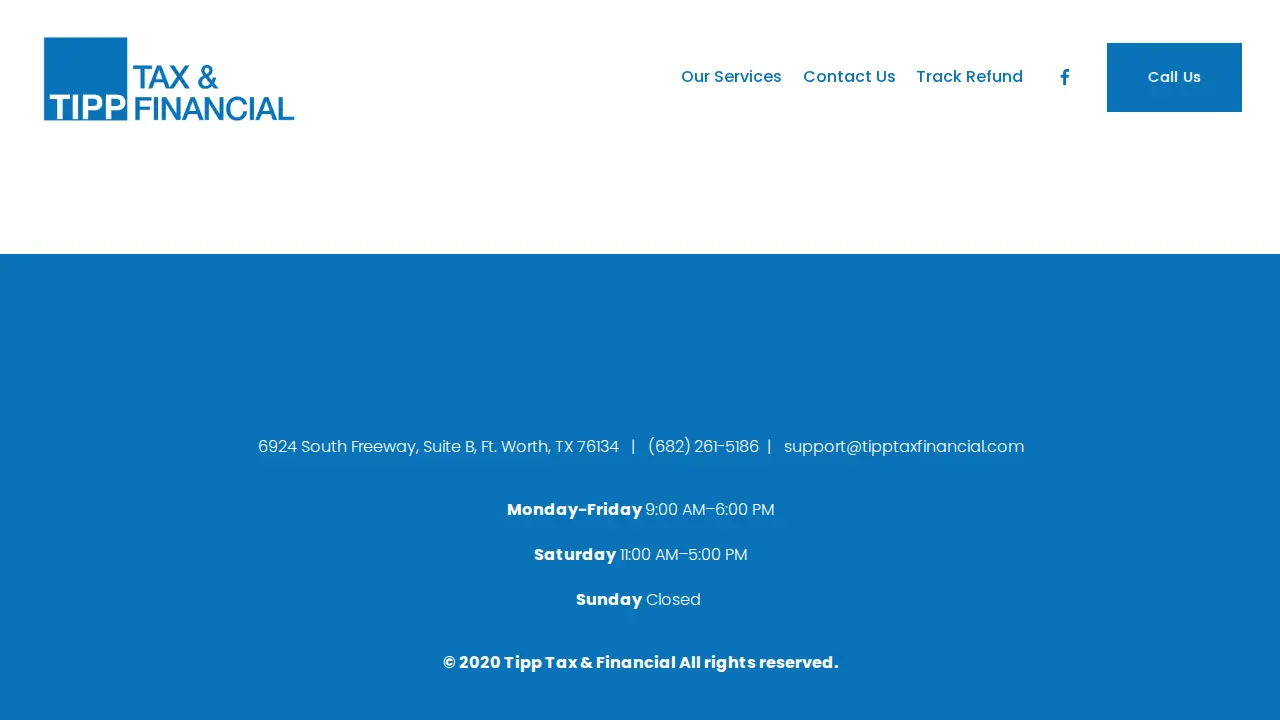 Tipp Tax & Financial page