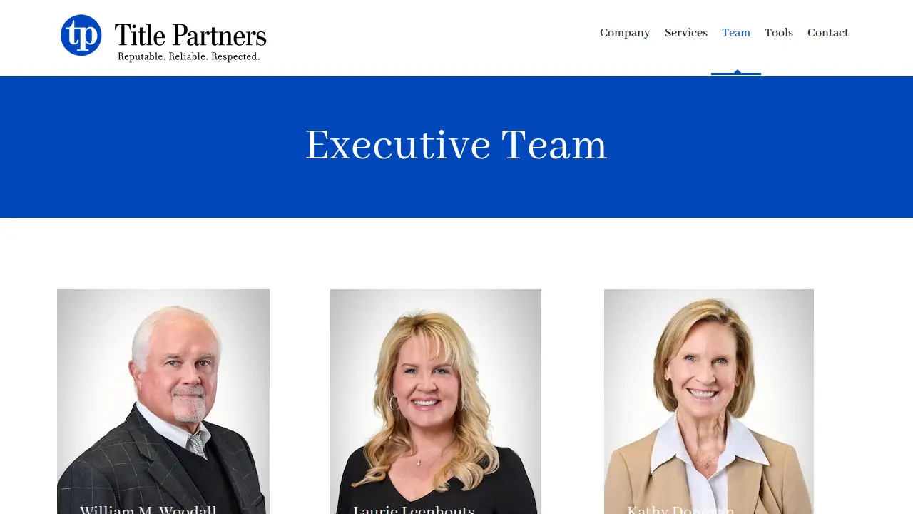 Title Partners, LLC - Grapevine page