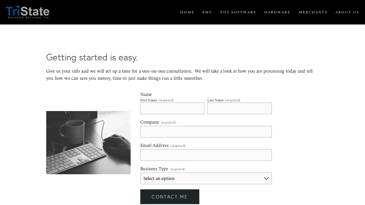 Tri-State Merchant Services Inc. page