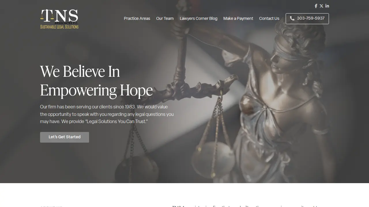 TNS Associates, P.C. page