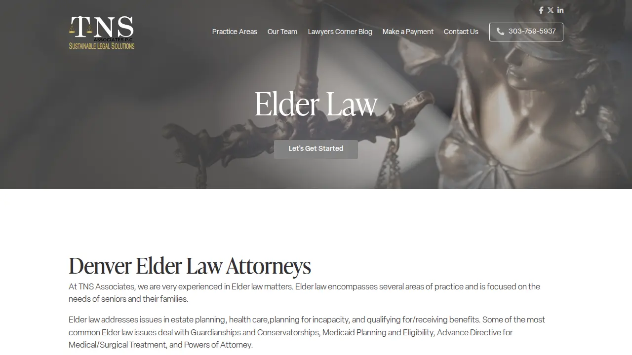 TNS Associates, P.C. page