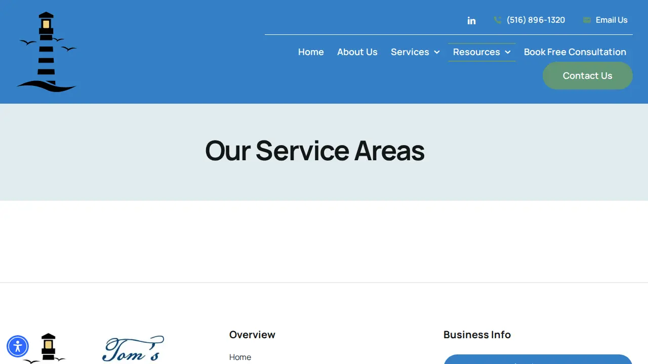 Tom's No Stress Tax Relief page